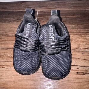 Adidas Kids Black Mesh Sneakers
